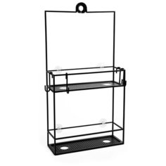 Этажерка на душевую штангу Umbra Cubiko 023461 черный