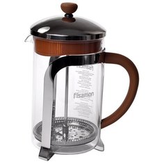 Френч-пресс Fissman Cafe glace (0,8 л) коричневый