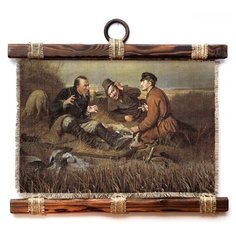 Панно Универсальный Свиток Охота 32х33 см
