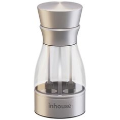 Inhouse Мельница для соли и перца Cucina IH-651A металлик
