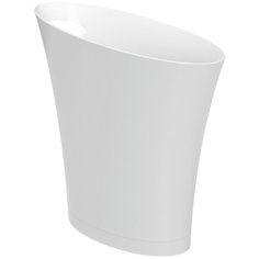 Ведро Umbra Skinny, 7.6 л metallic white