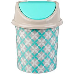 Ведро с подвижной крышкой 8 л 29х23х36 см Violet Сканди