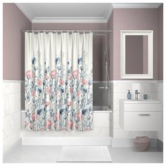 Штора для ванной комнаты, 200*180см, полиэстер, D11P218i11, IDDIS