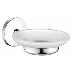 Мыльница настенная, стекло, сплав металлов, Cadiss, Milardo, CADSMG0M42