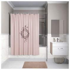 Штора для ванной комнаты, 200*180см, полиэстер, B15P218i11, IDDIS