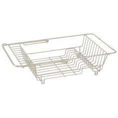 Сушилка для посуды Classico на раковину регулируемая по длине стальная 41х22х10 см Inter Design