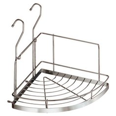 Полка угловая малая, Д235 Ш260 В280, хром Lemax