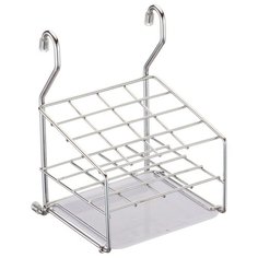 Держатель для сушки столовых приборов, Д150 Ш150 В220, хром Lemax