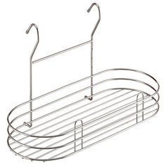 Полка овальная, Д405 Ш190 В255, хром Lemax