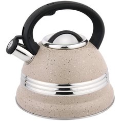 Чайник металлический Rainstahl RS - 7697-35, объем 3,5л. Цвет: кремовый