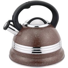 Чайник металлический Rainstahl RS - 7697-35, объем 3,5л. Цвет: коричневый