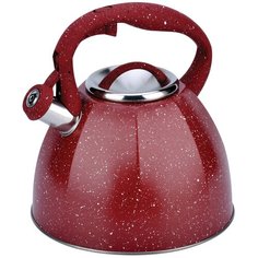 Чайник металлический Rainstahl RS - 7698-40, объем 4,0л. Цвет: красный