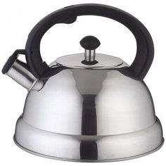 Чайник BEKKER De Luxe BK-S615 2,8л со свистком нержавеющая сталь
