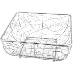 93-TR-01-04 Фруктовница 24х24х11 Linea TRINA Regent Inox