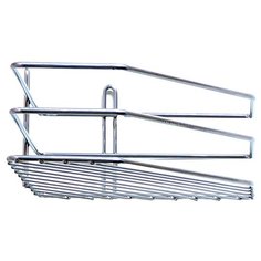 Полка для ванной комнаты "Консулл", 1-ярусная, угловая, Трапеция,200х200х380 мм 4895-1/ХПУТВ-1/