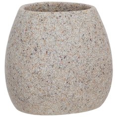 Стакан для зубных щеток Arena Stone бежевый Dcasa