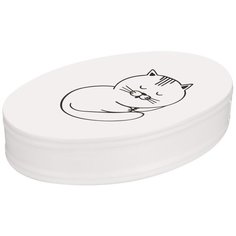 Мыльница настольная, керамика, Happy Cats Fora