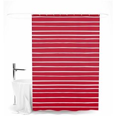 Шторка для ванной "Яркое настроение", 145х180 см Сирень