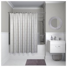 Штора для ванной комнаты, 200*180см, полиэстер, D02P218i11, IDDIS