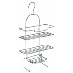 Полка прямоугольная трехэтажная хром Fixsen FX-870