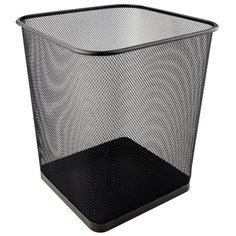 Axent Корзина для бумаг квадратная 270x300мм металлическая черная