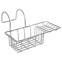 Полка на край ванны, проволока стальная, 01K, Milardo, 301W000M44K