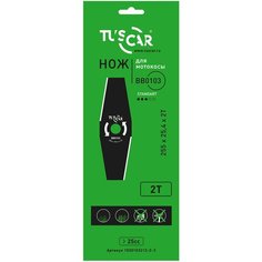 Нож для мотокосы TUSCAR BB0103, Standart, 255x25,4x2T, Multi, 1030103212-2-3