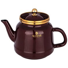 Чайник Agness 1,0 л эмалированный, Серия Тюдор (950-337)