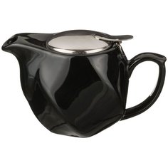 Чайник заварочный Agness 500 мл черный (470-185)