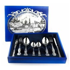 Набор столовых приборов 24 предмета "Тройка" Павловский завод им. Кирова