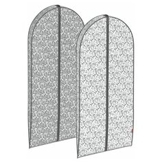 Набор чехлов для одежды объёмных, больших, 2 шт., 60*137*10 см и 60*137*10 см, CLASSIC GREY Valiant