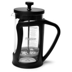 Чайник Fissman MACCHIATO заварочный 600 мл с поршнем (стеклянная колба) (9066)