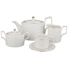 Чайный сервиз фабьен на 6 персон (15 пр) Lefard (760-462)