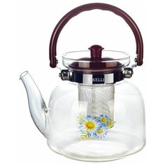 KL-3003 1,8 л Стеклянный заварочный чайник Kelli
