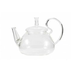 Заварочный чайник из жаропрочного стекла "Ромашка" с пружинкой-фильтром в носике, 800 мл, дно d90 мм Wintergreen Tea&Coffee
