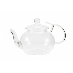Заварочный чайник из жаропрочного стекла "Примула", с пружинкой-фильтром в носике, 600 мл, дно d80 мм Wintergreen Tea&Coffee