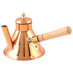 Кофейник медный TimA "ПРЕСТИЖ" 0,7 л в подарочной коробке КФ-700