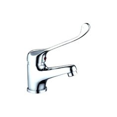 Смеситель для умывальника с хирургической ручкой, литой излив, ЦС-СМ 27/3ш ЭКО М 44 ЭП400805 Центр Сантехники