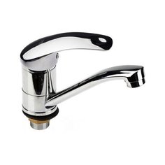 Смеситель для кухни однорычажный, излив 15см, картридж 40 3305-3 Омега Omega