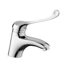 Смеситель для умывальника с хирургической ручкой, литой излив D110427 D-Lin