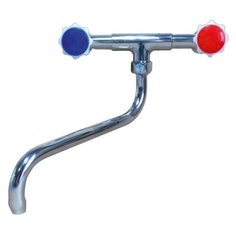 Смеситель для кухни настенный Глобо 140007с Сантаком