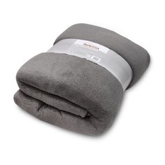 Плед Belezza PLAIN 6143380 микрофибра 200*220 дымчато-серый