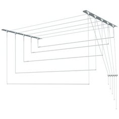 Сушилка для белья ПТФ Лиана "Лиана-М", потолочная, 1.4 м Liana