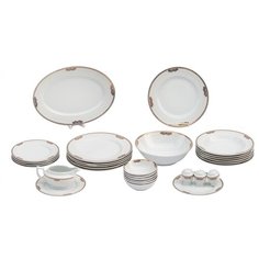 Столовый сервиз Best 50850-30 на 6 персон/ Wertvolle perle Germany/ Столовый набор/ 30 предметов/ Фарфор