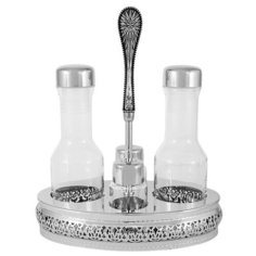 Набор для специй Regent "Британи", 4 предмета, 24х14х25 см (RE-C3069C.S1)