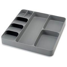Органайзер для столовых приборов и кухонной утвари DrawerStore™ серый Joseph Joseph