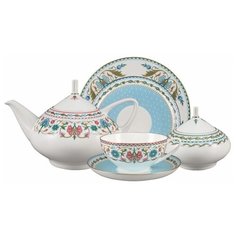 Сервиз чайный, ф. Купольная, рис. Восточная Вязь 6/20 Императорский фарфоровый завод