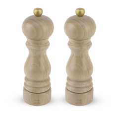 Набор 2 предмета мельниц для соли и перца 18 см деревянных светло-коричневых PARIS SELECT Peugeot 2/23386