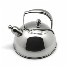 Чайник Julia Vysotskaya со свистком (2 л), цвет серебристый Silampos