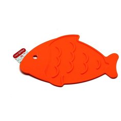 Подставка под горячее Рыба, 26х17 см, оранжевая SC-MT-013-O Atlantis